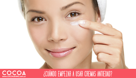 ¿Cuándo empezar a usar cremas antiedad?