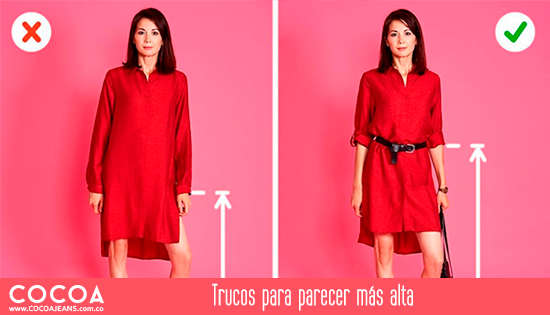 Trucos para parecer más alta