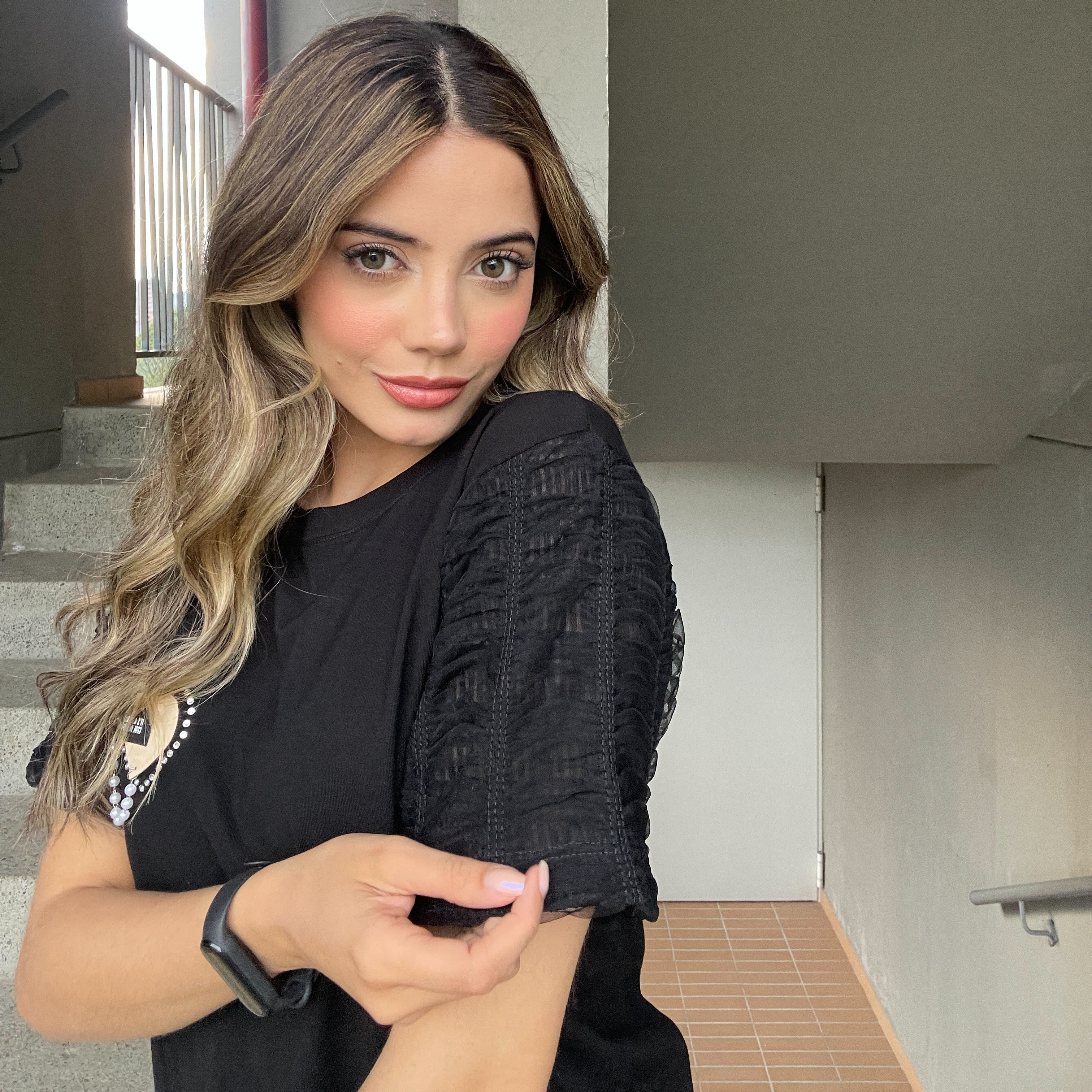 BLUSA MANGA TUL 2785