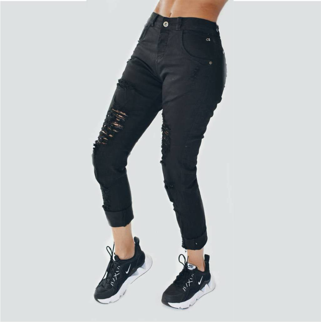 Jean boyfriend con rotos 4476