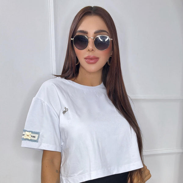 CAMISETA CORTA S001