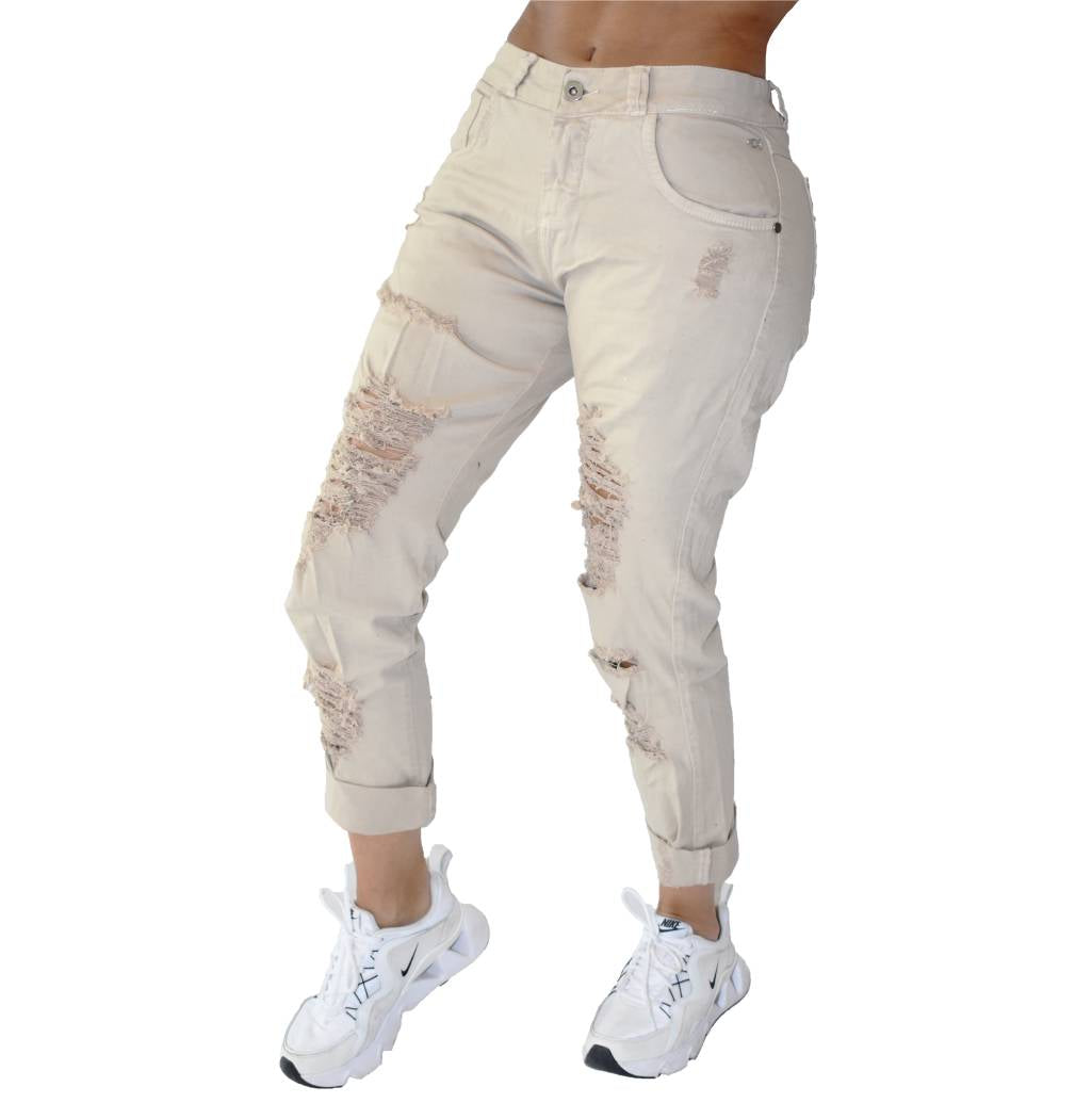 Jean boyfriend con rotos 4476