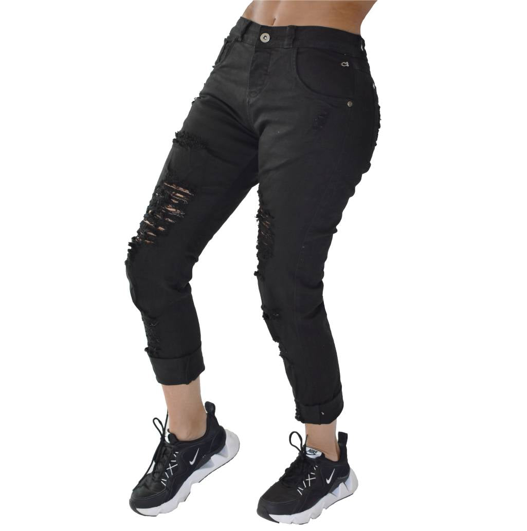 Jean boyfriend con rotos 4476