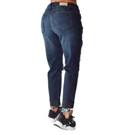 Jean boyfriend con rotos 1048