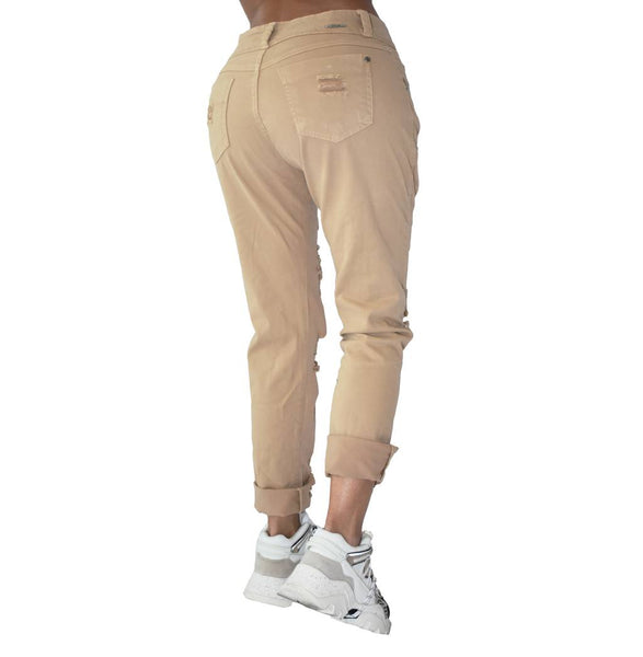 Jean de color con rotos 4360